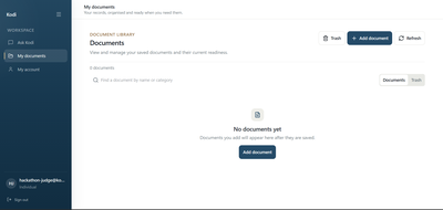 Documents Page